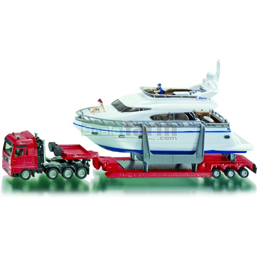 MAN Heavy Haulage Transporter with Yacht