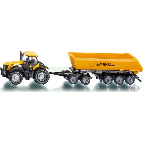 JCB 8250 Tractor With Dolly And Tipping Trailer