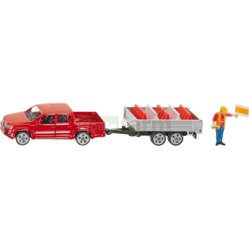 VW Amarok Pick Up with Tipping Trailer