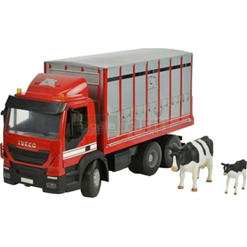 Iveco Livestock Transporter with Cow and Calf - Big Farm