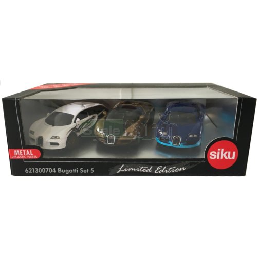Bugatti Set V - Limited Edition 3 Car Set