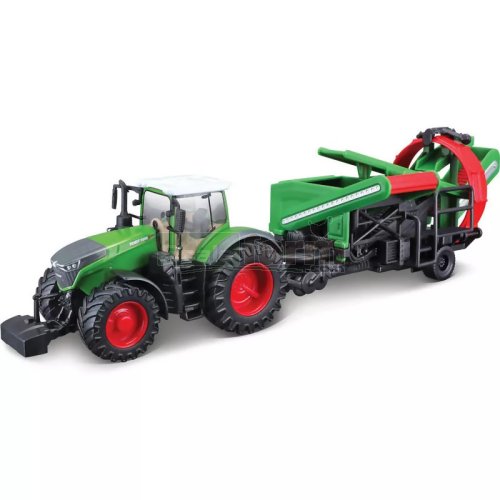 Fendt 1050 Vario Tractor with Harvester