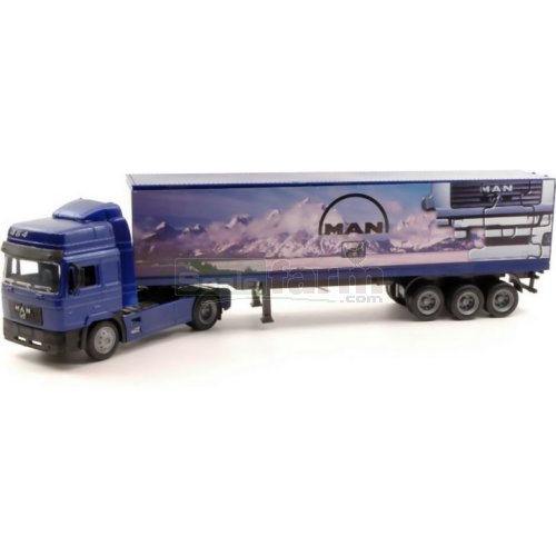 MAN F2000 Container Trailer - Blue