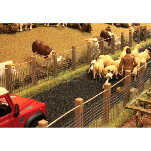 Authentic Stock Fencing (Pack of 4)