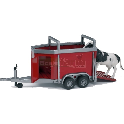 Cattle Trailer Including One Cow