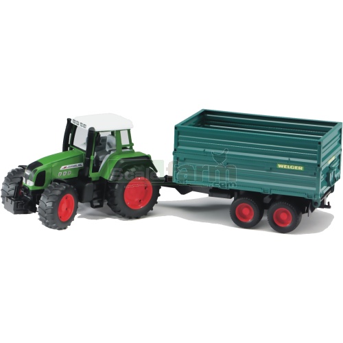 Fendt Favorit 926 Vario Tractor with Twin Axle Tipping Trailer