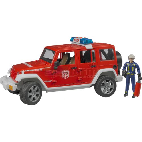 Jeep Wrangler Unlimited Rubicon Fire Department with Fireman