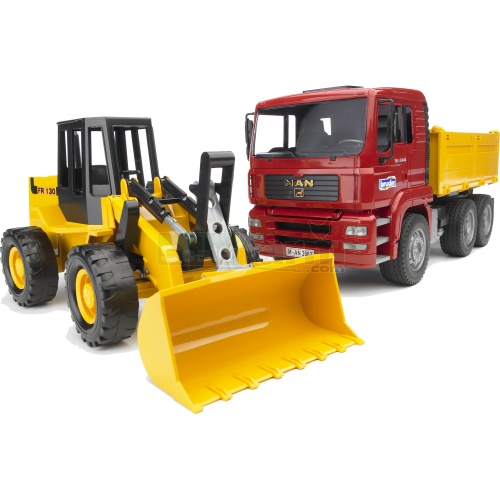 MAN TGA Construction Truck And Articulated Loader