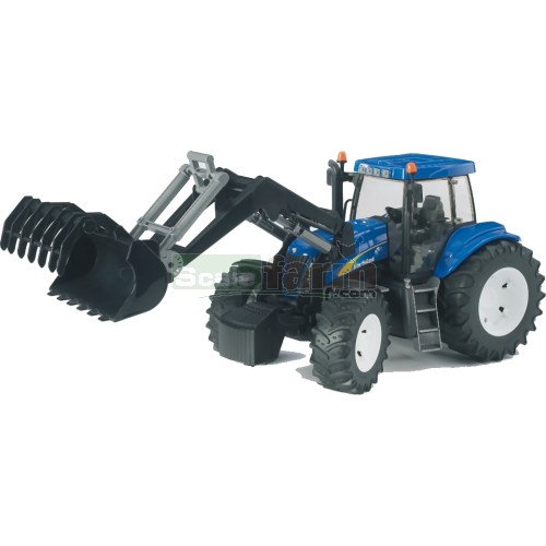 New Holland T8040 Tractor with Frontloader