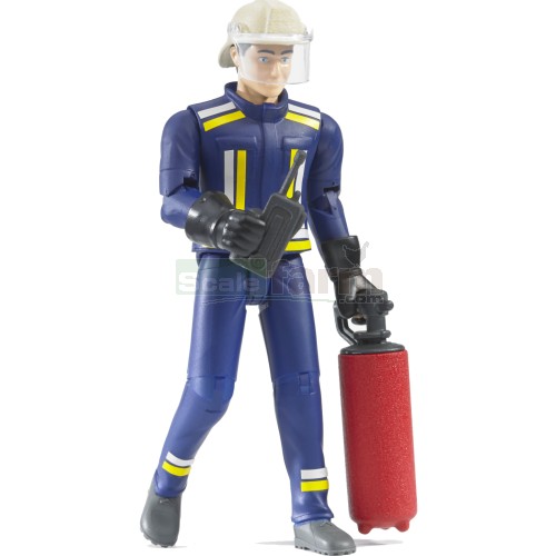 Fire Fighter Figure with Extinguisher