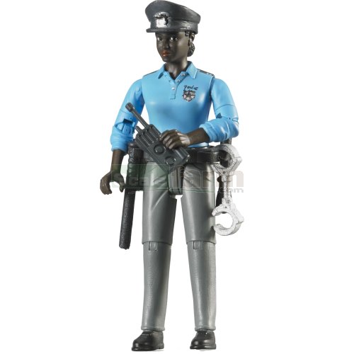 Policewoman with Accessories