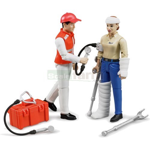 Emergency Services Figure and Accessory Set