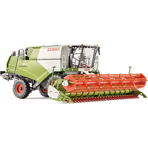 CLAAS Tucano 570 Combine Harvester with V930 Grain Header