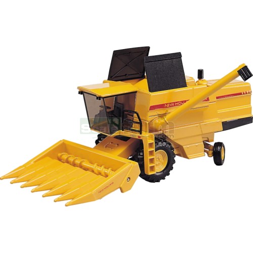 New Holland TX34 Combine Harvester with Maize Head