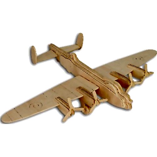 Lancaster Bomber Woodcraft Construction Kit