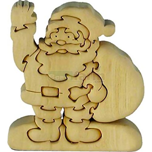 Santa Claus Wooden Puzzle