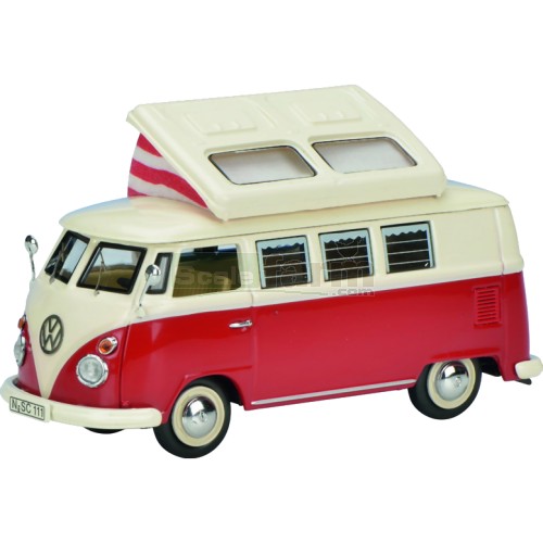VW T1 Camper Van (Roof Up)