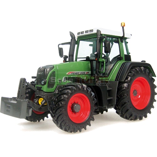 Fendt 820 Vario Tractor with Front Weight