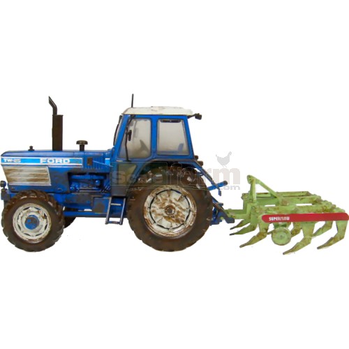 Ford TW25 with Bomford Superflow Plough (Dirty)