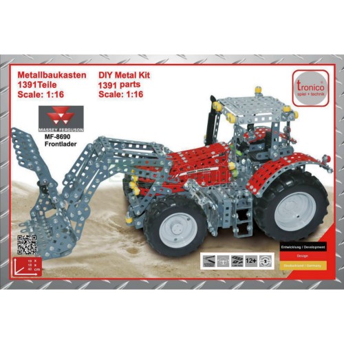 Massey Ferguson 8690 Tractor with Frontloader Construction Kit