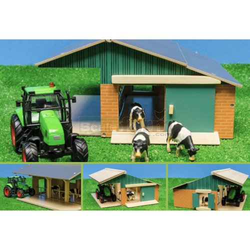 Farm Set with Barn, tractor and Cows