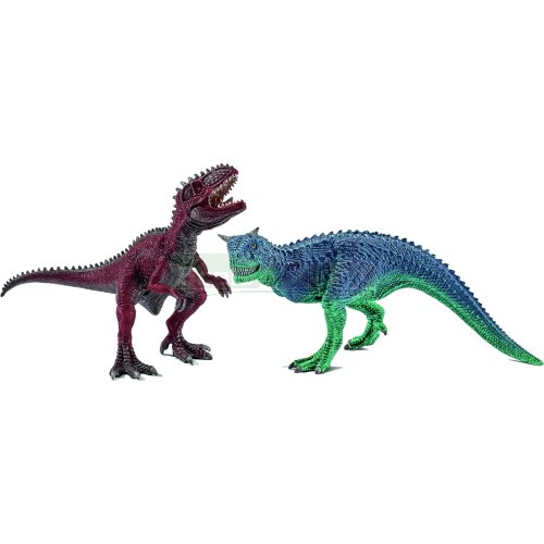 Carnotaurus and Gigantosaurus Set - Small