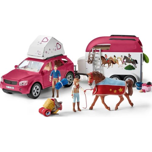 Horse Adventures with Car, Tent and Trailer
