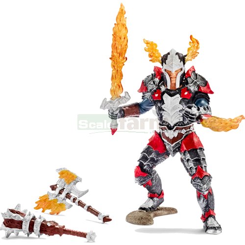 Dragon Knight Hero with Weapons