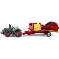 Preview Fendt 939 Vario Tractor with Grimme SE260 Potato Harvester