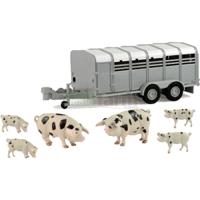 Preview Pig Trailer with Pigs - Big Farm