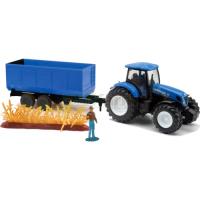 Preview New Holland T7.270 Tractor with Tipping Trailer and Accessories