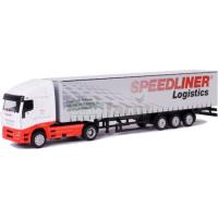 Preview Iveco Stralis Truck with Curtainsider Trailer - Speedliner