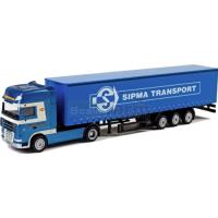 Preview DAF XF105 SSC Truck with Curtainsider Trailer - Sipma