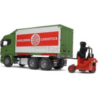 Preview Scania R-Series Container Truck with Forklift