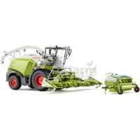 Preview CLAAS Jaguar 860 Forage Harvester with Orbis 750 and Pick Up 300 Headers