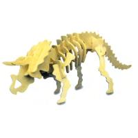 Preview Small Triceratops Woodcraft Construction Kit
