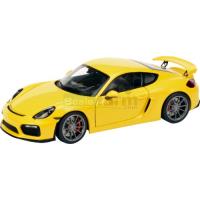 Preview Porsche Cayman GT4 - Yellow