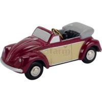 Preview VW Beetle Cabriolet - Red/Beige