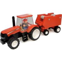 Preview Case IH Tractor with Hay Baler Building Block Kit