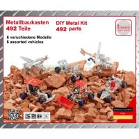 Preview 6 Vehicle Metal Construction Kit Set