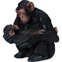 Preview Chimpanzee Female with Baby