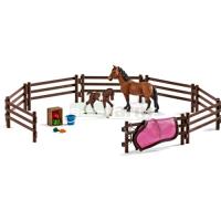 Preview Horse, Foal, Paddock and Accessories Set