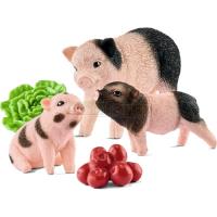 Preview Miniature Pig and Piglets Set