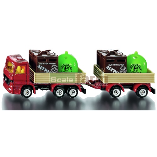 MB Recycling Lorry with Trailer