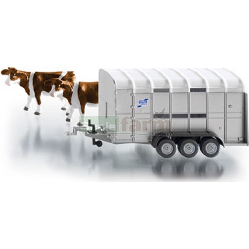 Ifor Williams Stock Trailer With 2 Cows