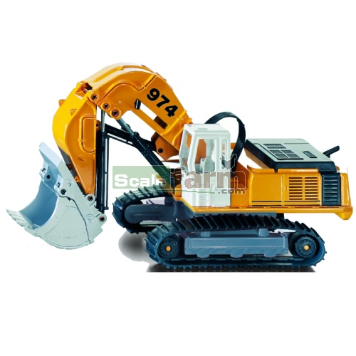 Excavator With Front Shovel