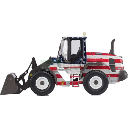 Volvo L60G Articulated Wheel Loader -  Limited Edition USA Flag