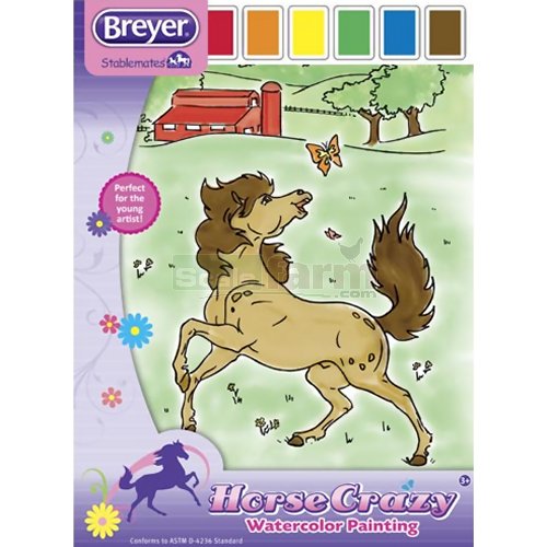 Horse Crazy Watercolour Painting Set