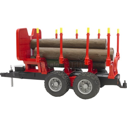 Forestry Trailer with 4 Trunks