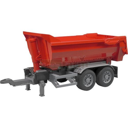Half Pipe Tipping Trailer
